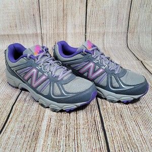 New Balance Womens 412 v2 All Terrain Trail Shoes Gray Purple Size 8 EUC